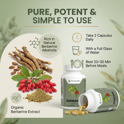 Herbavelle Berberine Capsules