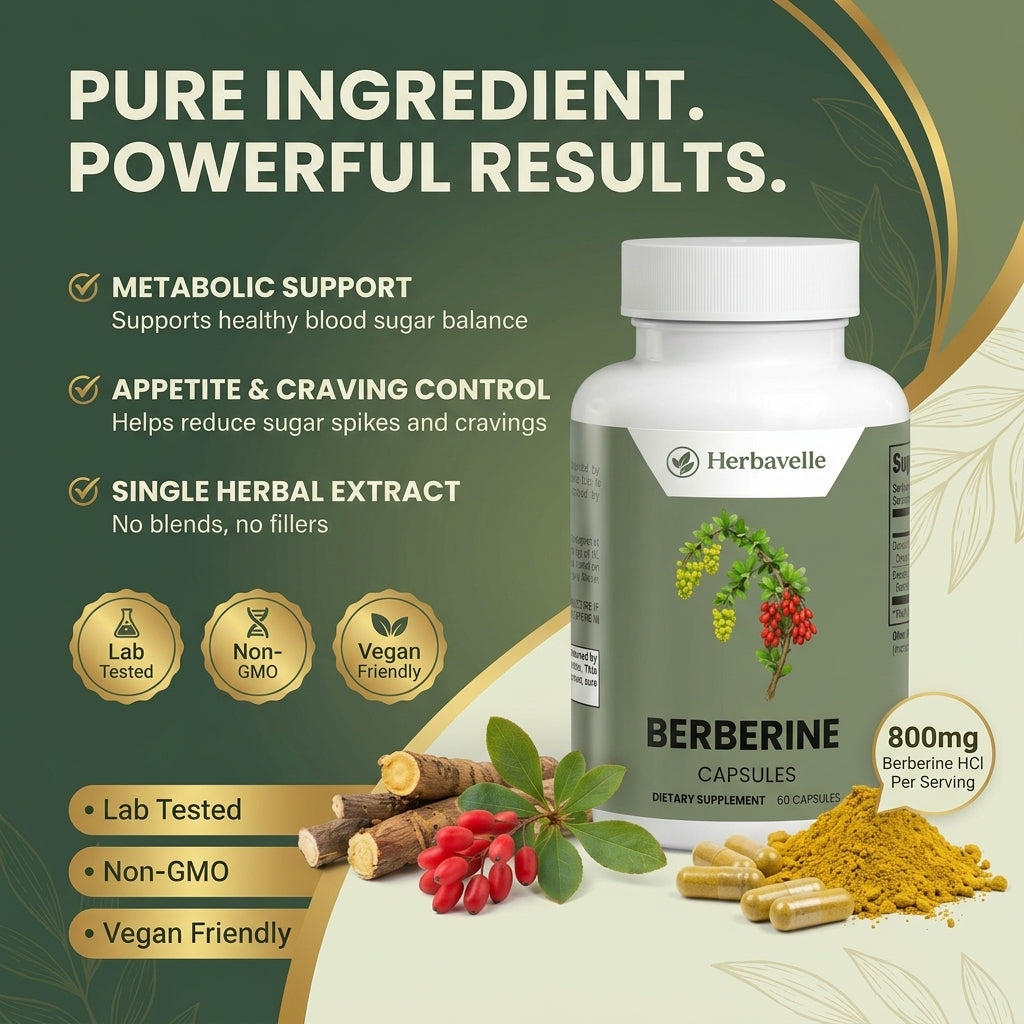 Herbavelle Berberine Capsules