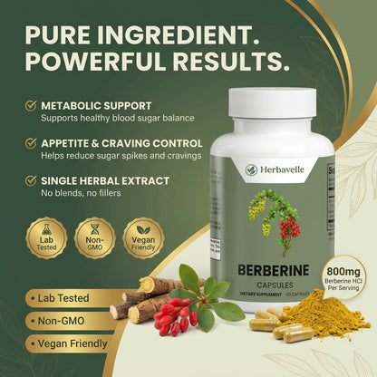 Herbavelle Berberine Capsules